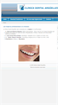 Mobile Screenshot of clinicadentalarguelles.com